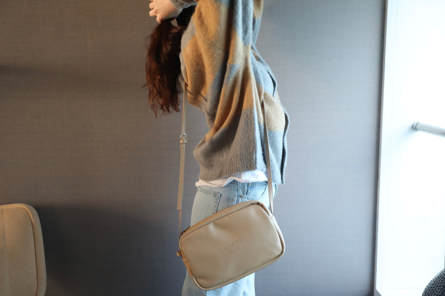 Shoulder Bag(Beige)