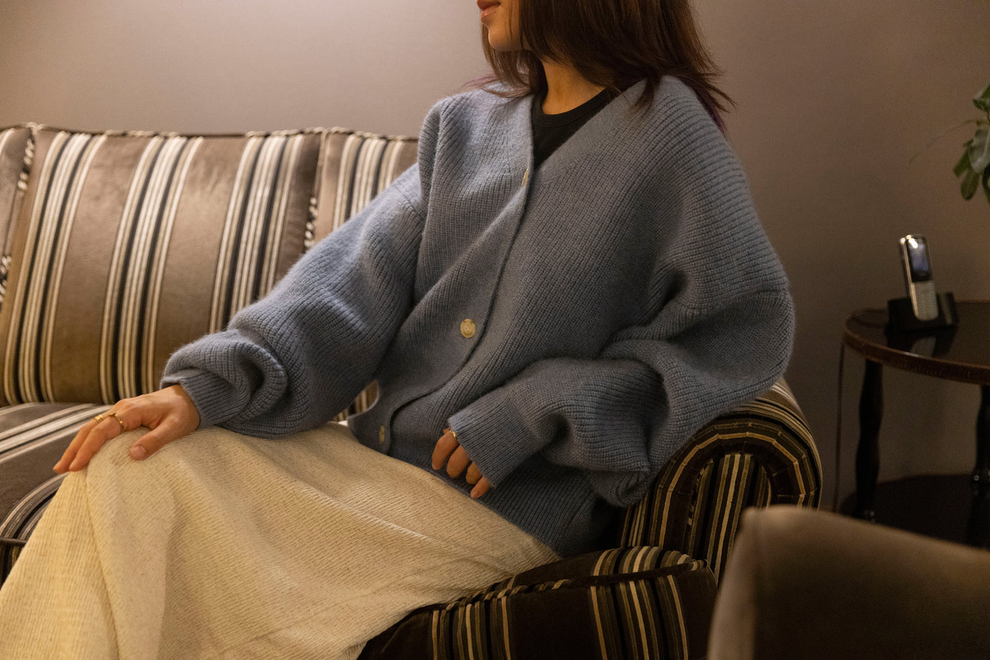 Cardigan(Blue)