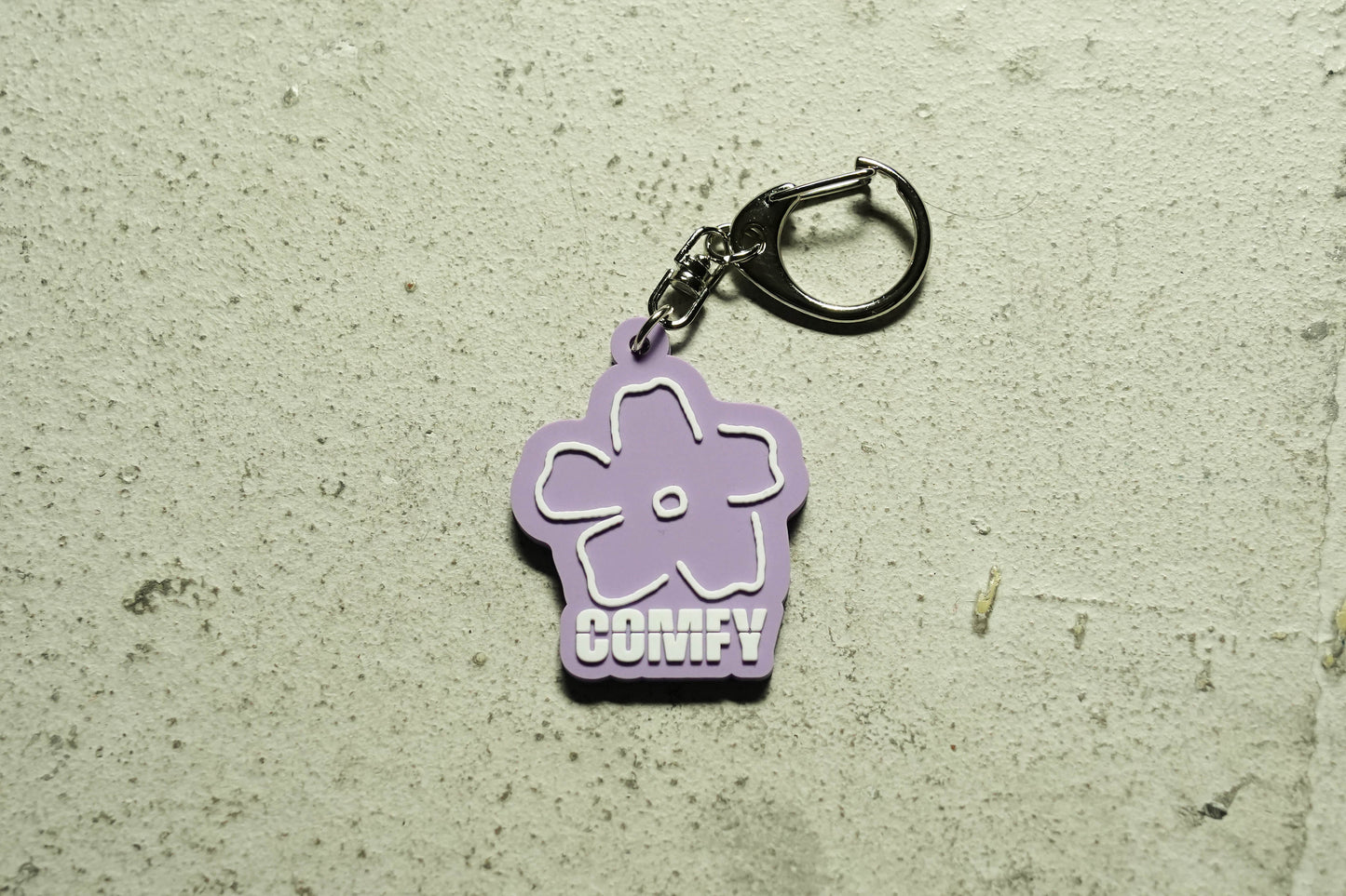 Flower Keychain(Purple)