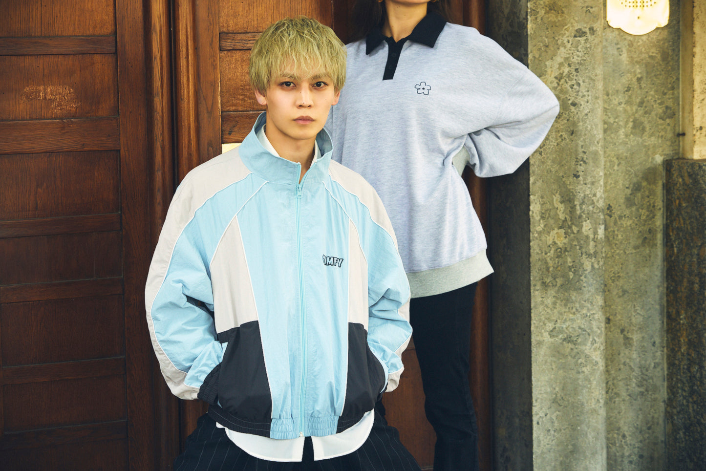 Nylon Track Jacket