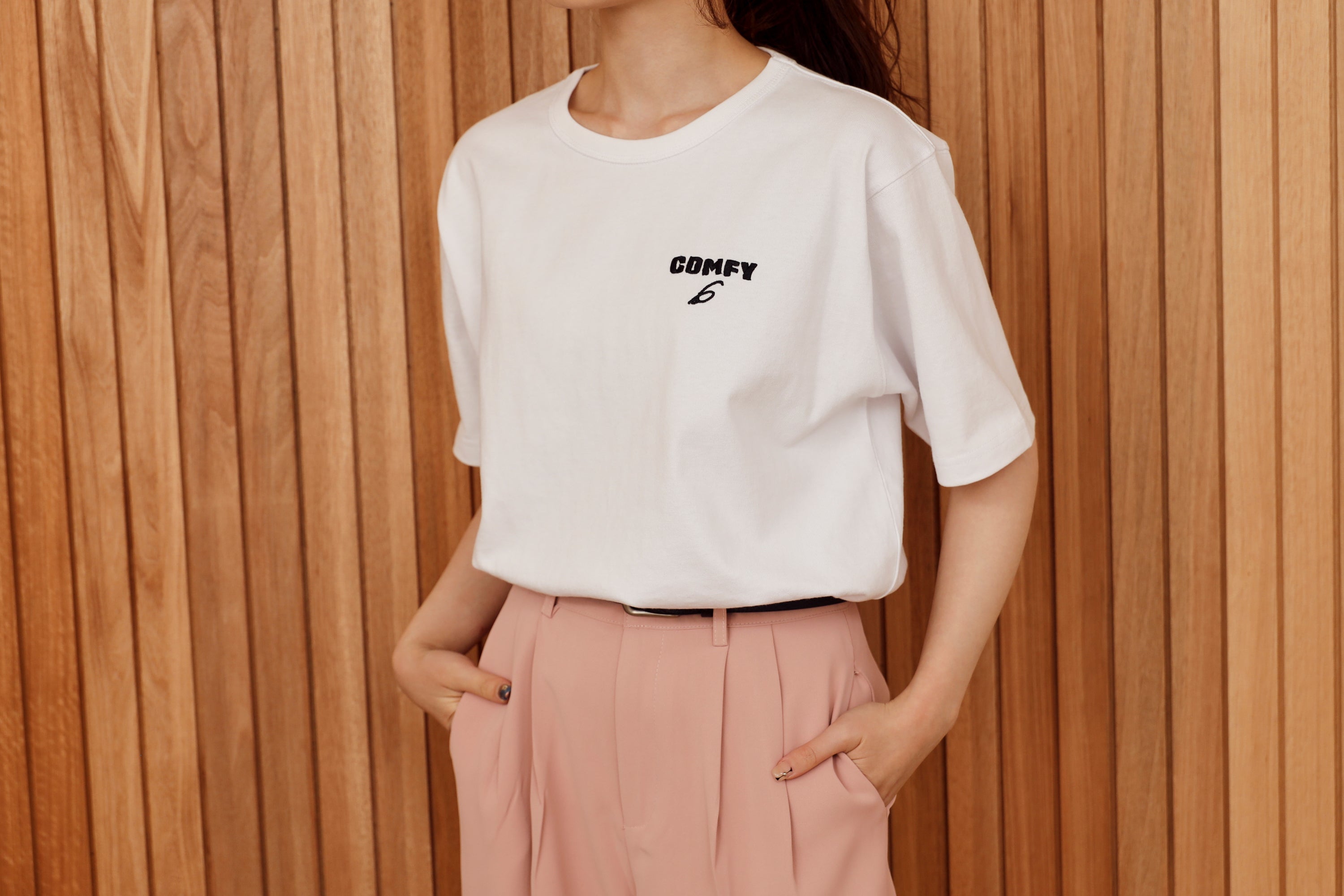 T-Shirt (white) – comfy - コンフィ
