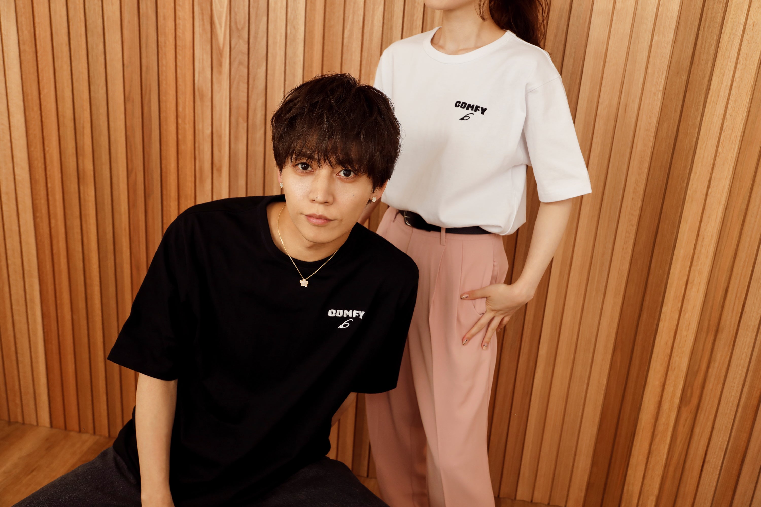 T-Shirt (black) – comfy - コンフィ