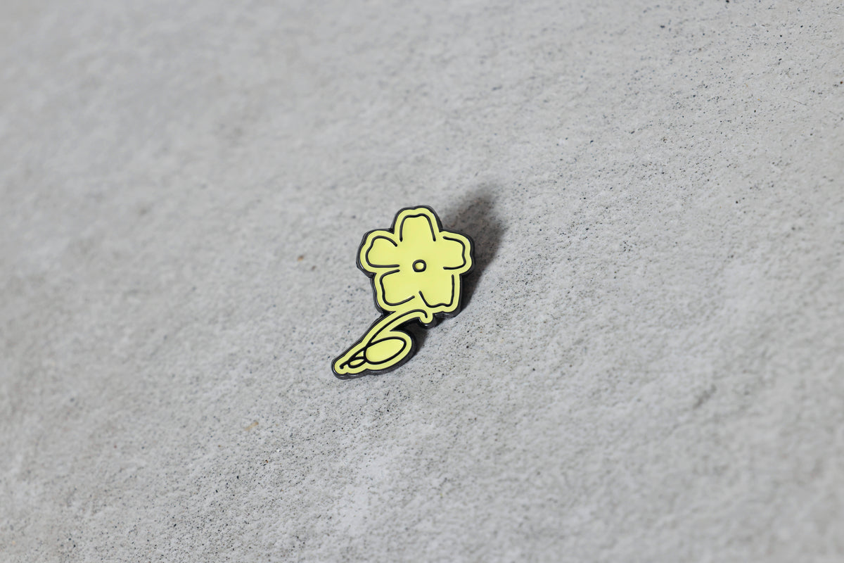 Pin Badge - Flower66