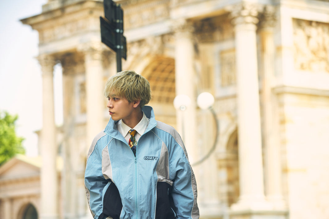 Nylon Track Jacket