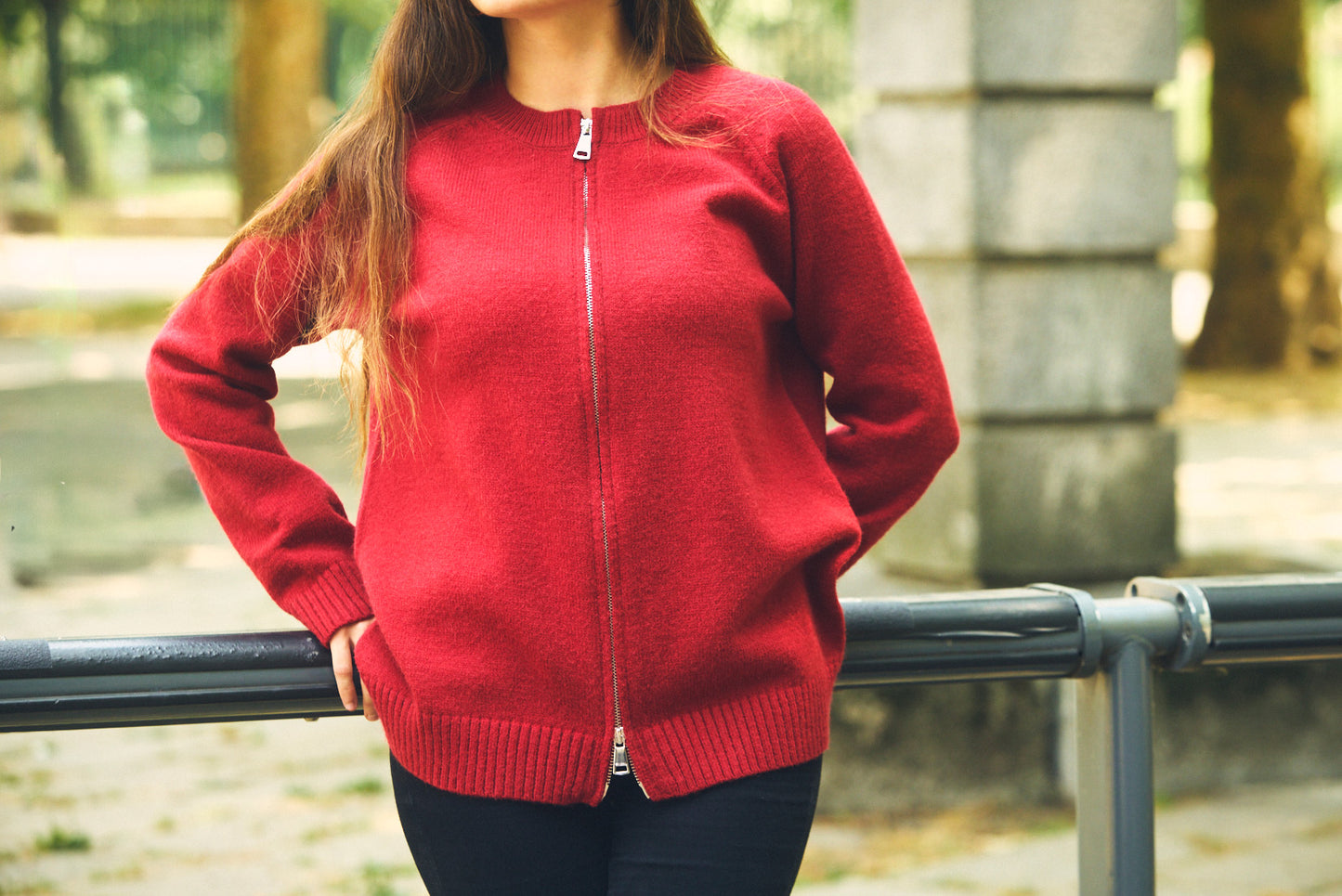 Zip Cardigan